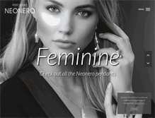 Tablet Screenshot of neonero.it